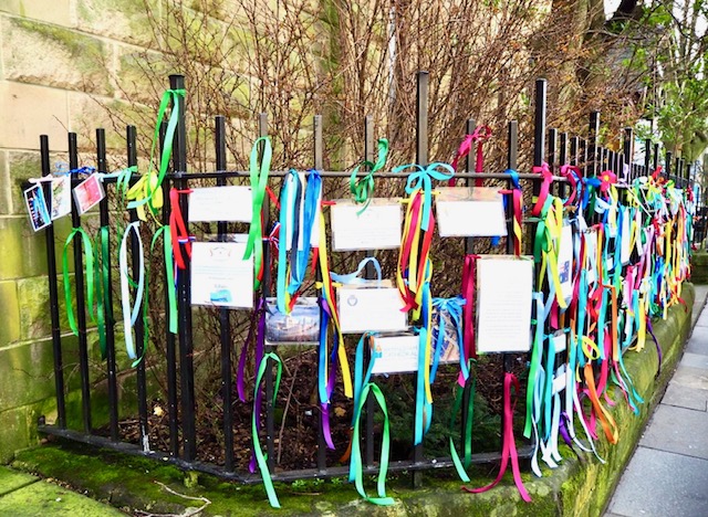 our ribbons, our&nbsp;shoes